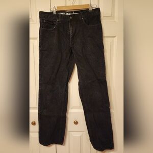 Route 66 Men's Dark Gray Relaxed Jeans
